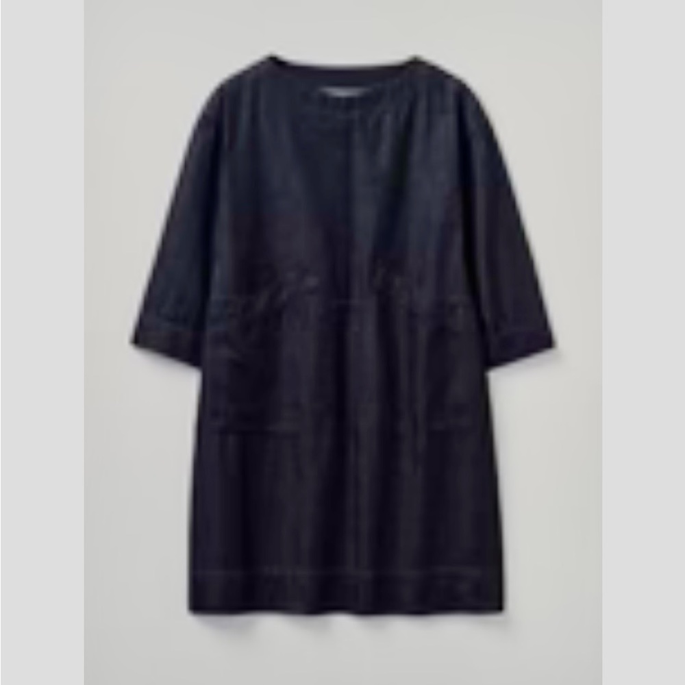 Toast UK  Ivy Denim Tunic Dress. Size XL. NWT.